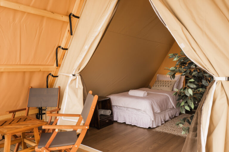 Glamping Tent Twin Beds
