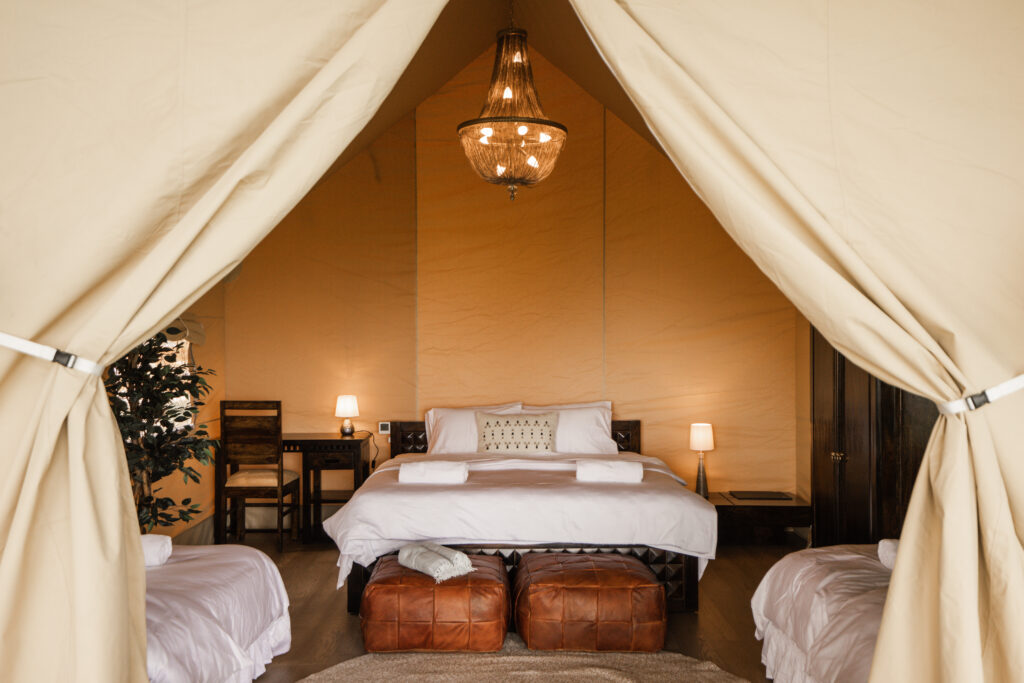 Suite Tent Interior