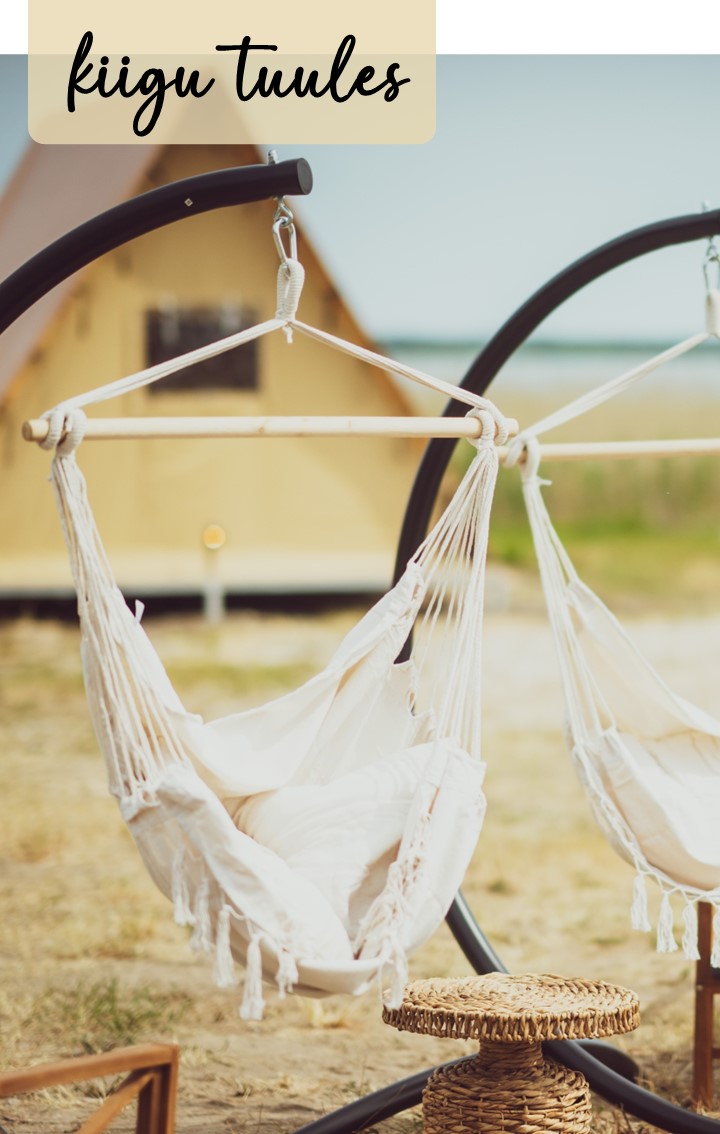 Hammocks at Mia Glamping