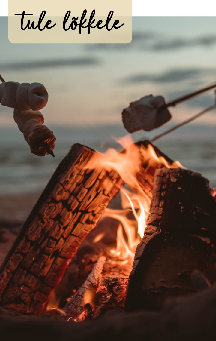Campfire at Mia Glamping