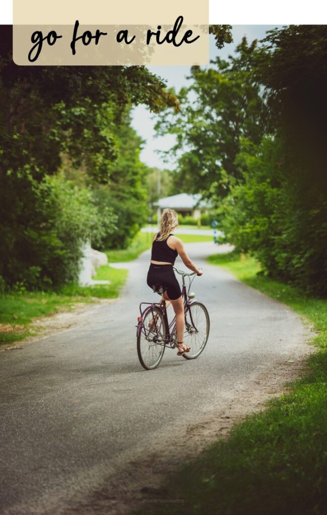 Bicycling at Mia Glamping