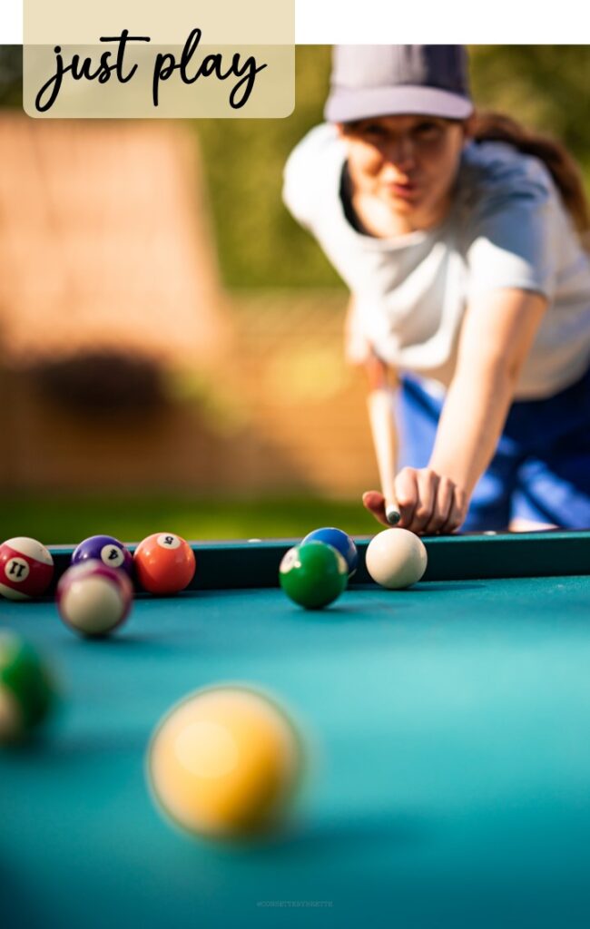 Outdoor Billiard at Mia Glamping